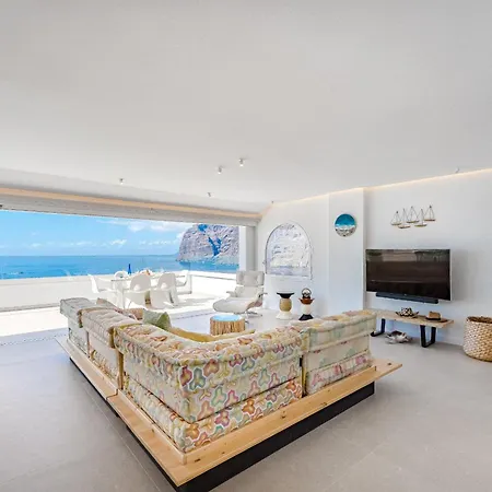 Blue Haven - Ocean View Penthouse With Jacuzzi And Pool Acantilado de los Gigantes Exterior photo