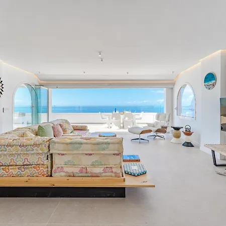 Blue Haven - Ocean View Penthouse With Jacuzzi And Pool Acantilado de los Gigantes Exterior photo