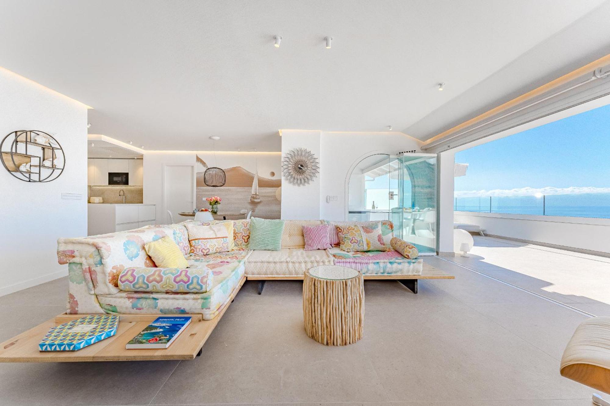 Blue Haven - Ocean View Penthouse With Jacuzzi And Pool * Acantilado de los Gigantes